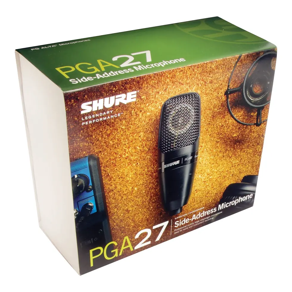 Miniatura: micrófono de condensador Shure PGA27-LC