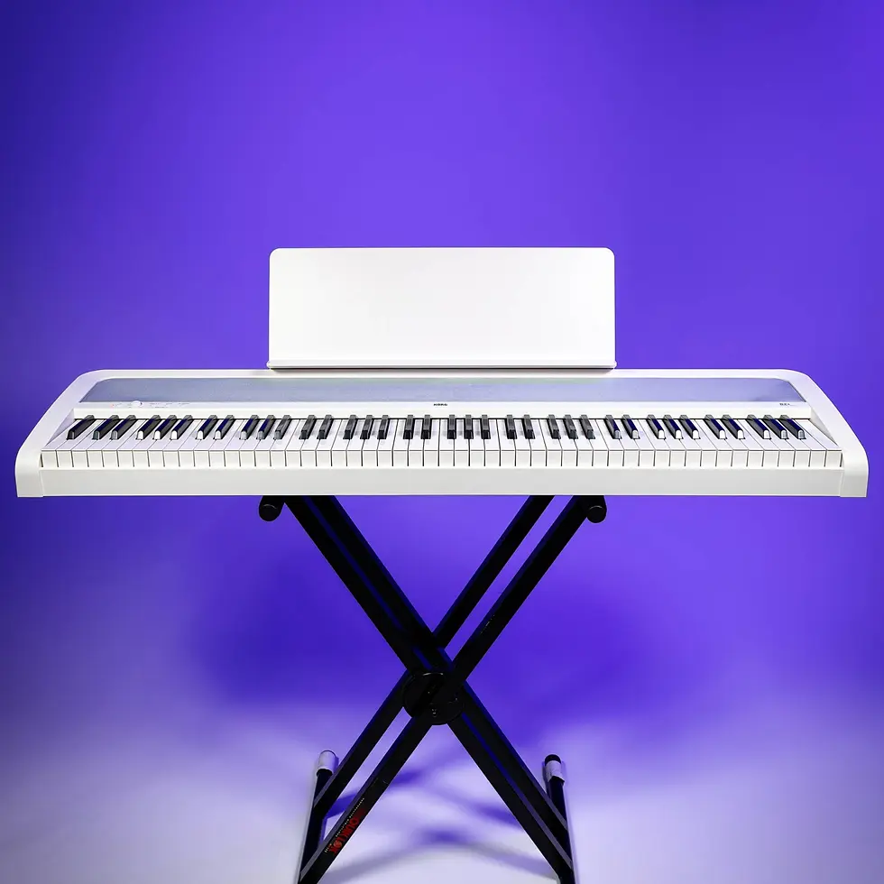 Miniatura: piano digital profesional 88 teclas KORG B2+ Blanco