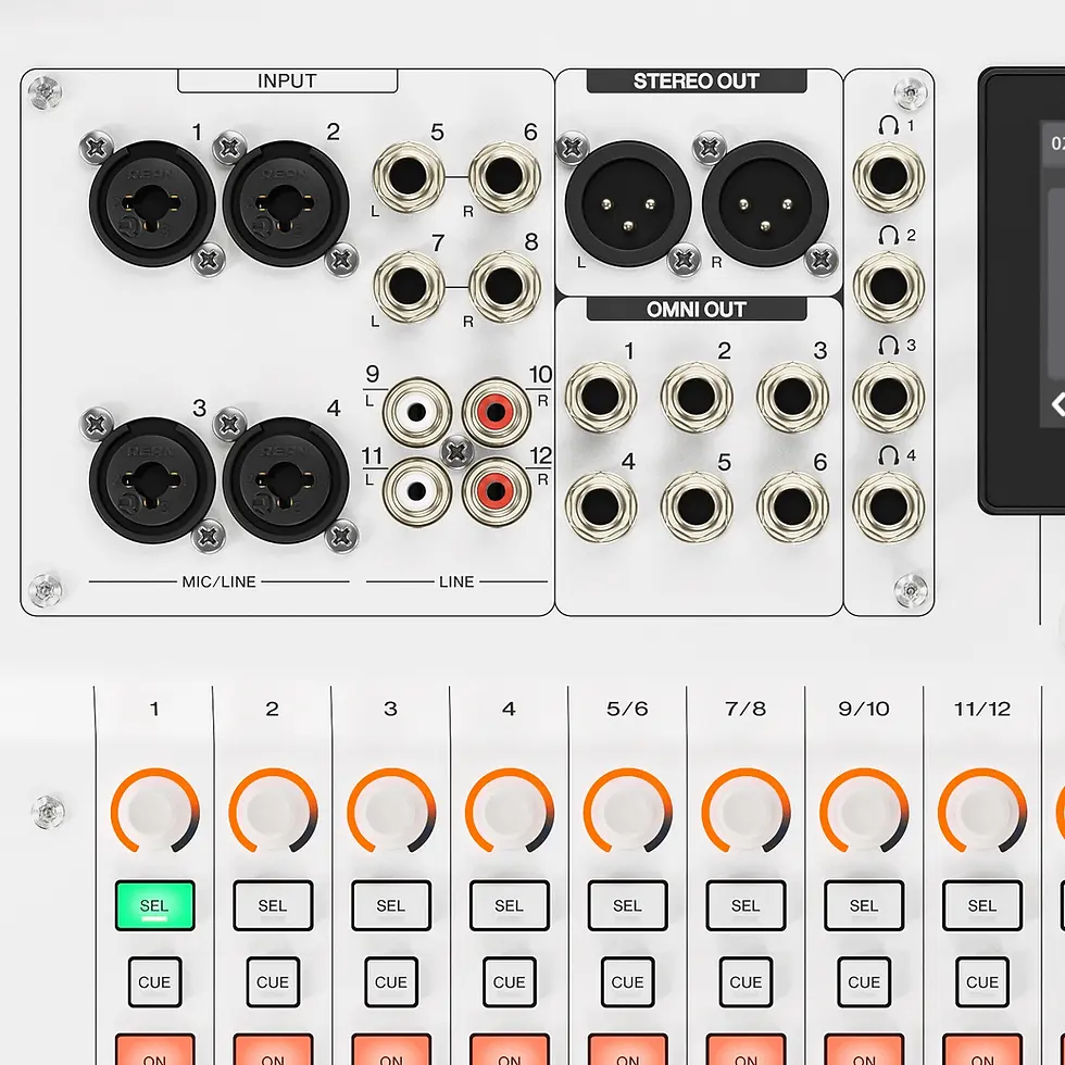 Miniatura: Consola Digital Yamaha MGX12V para transmisiones