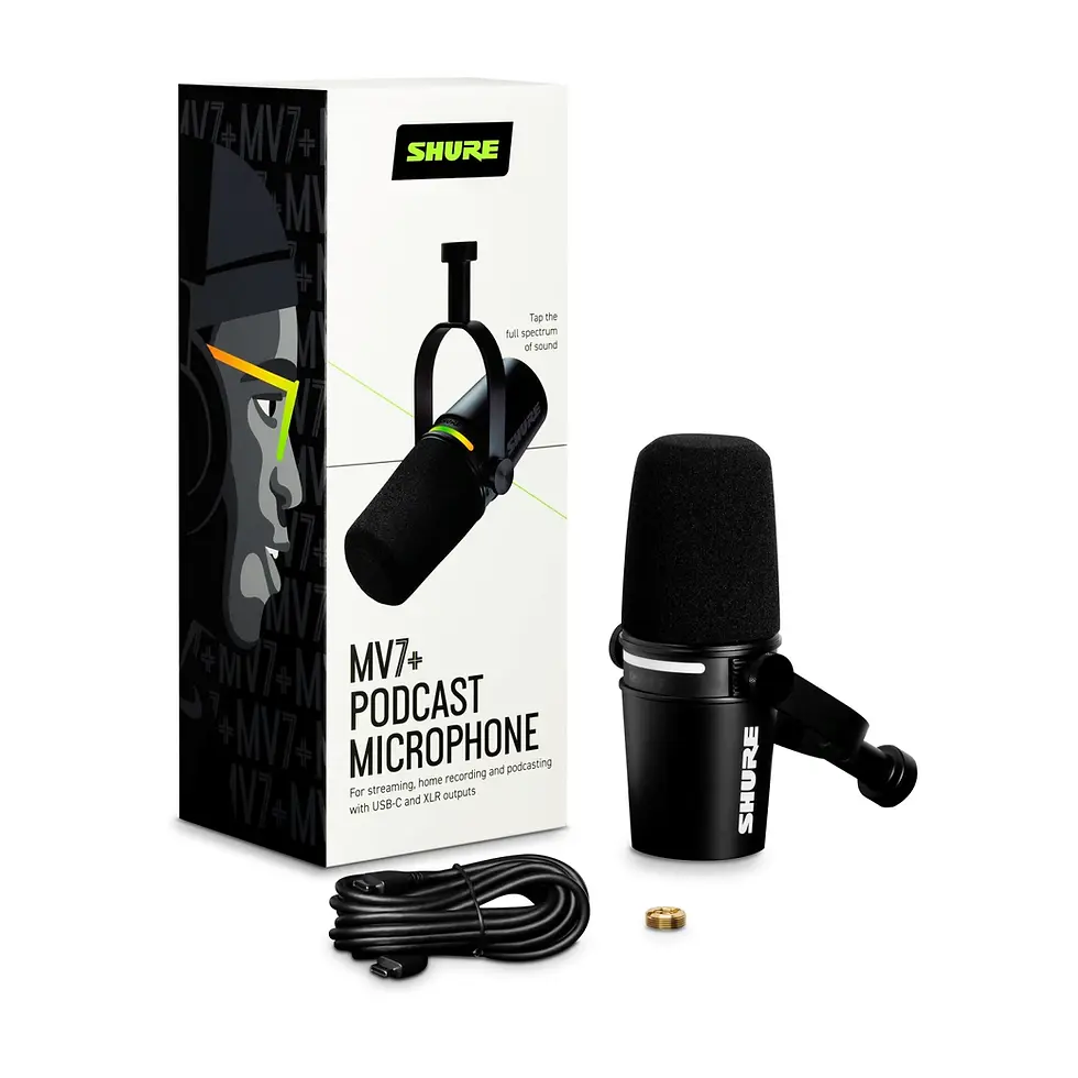 Miniatura: Shure MV7+
