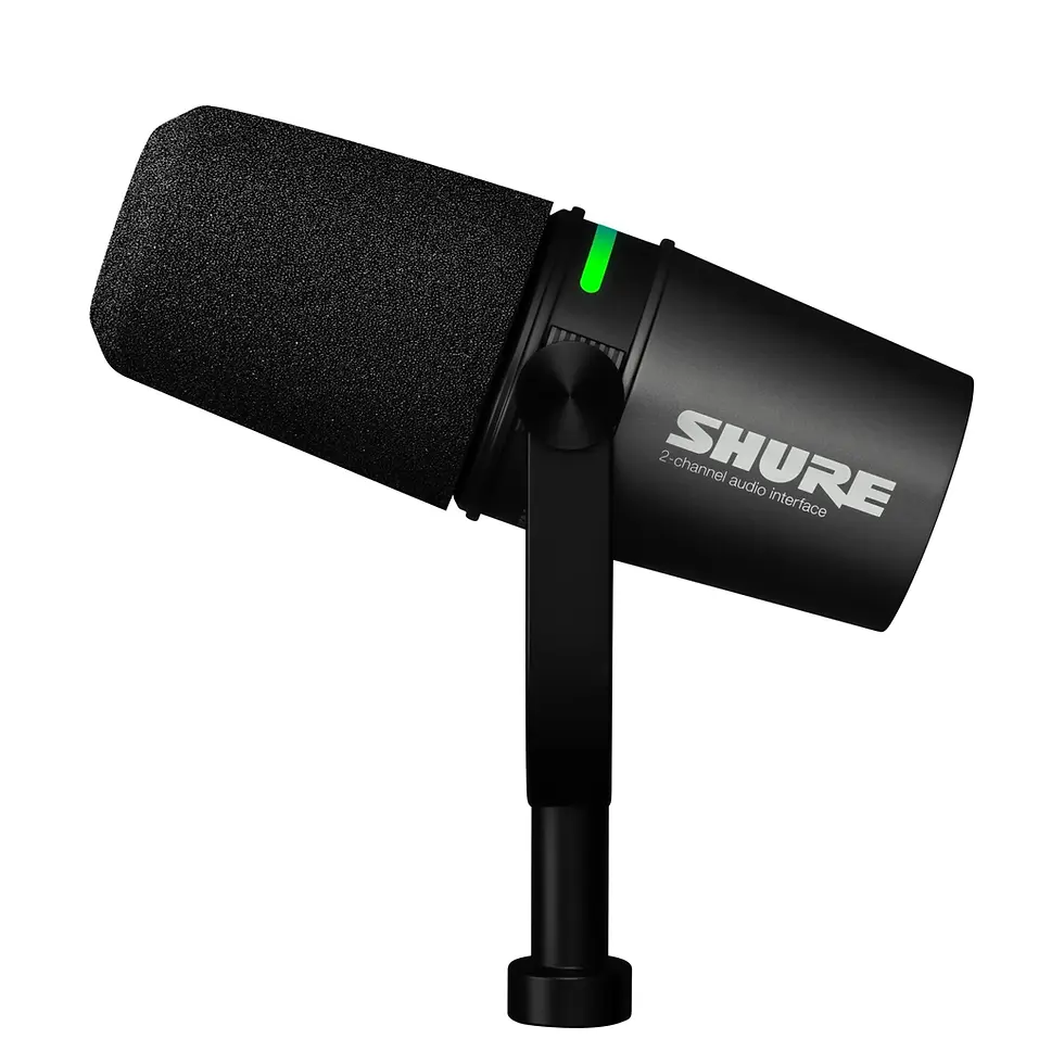 Miniatura: Micrófono USB interfaz de audio Shure MV7i
