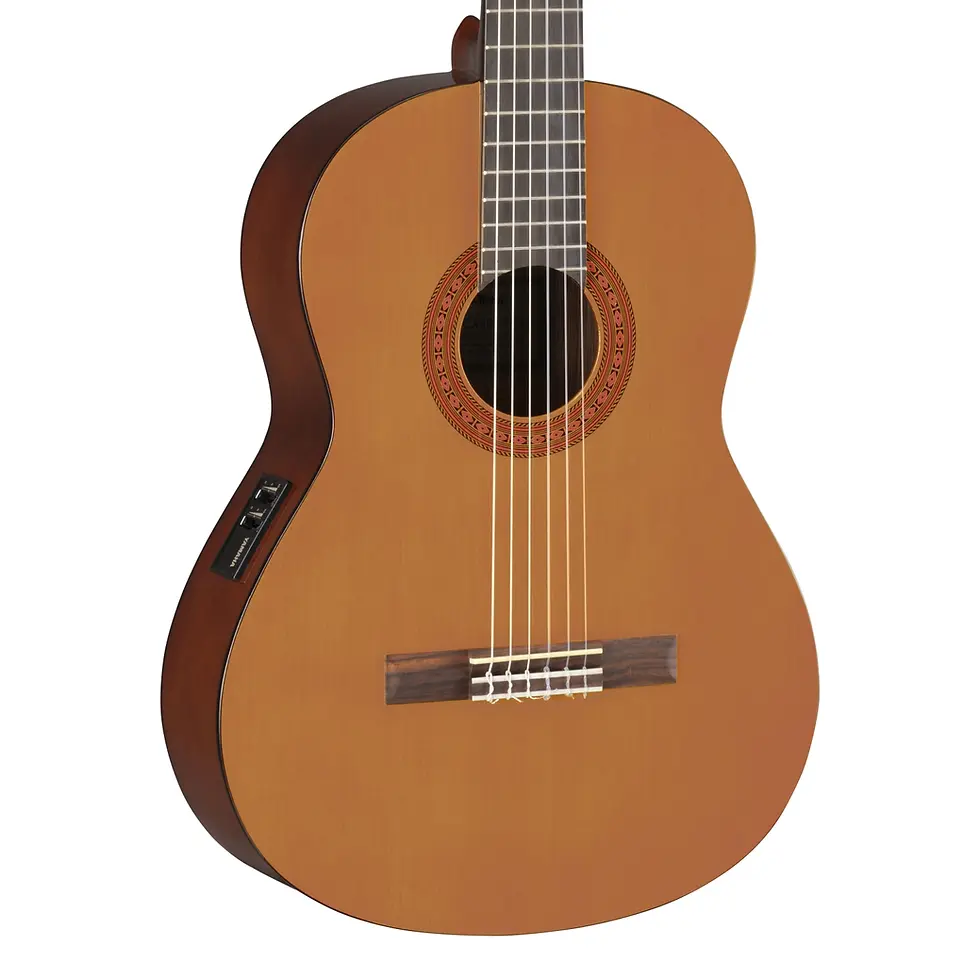 Miniatura: Guitarra electroacústica económica Yamaha CX40
