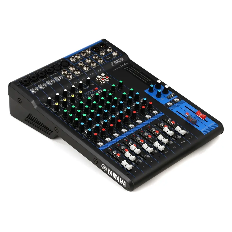 Miniatura: consola de sonido análoga Yamaha MG12