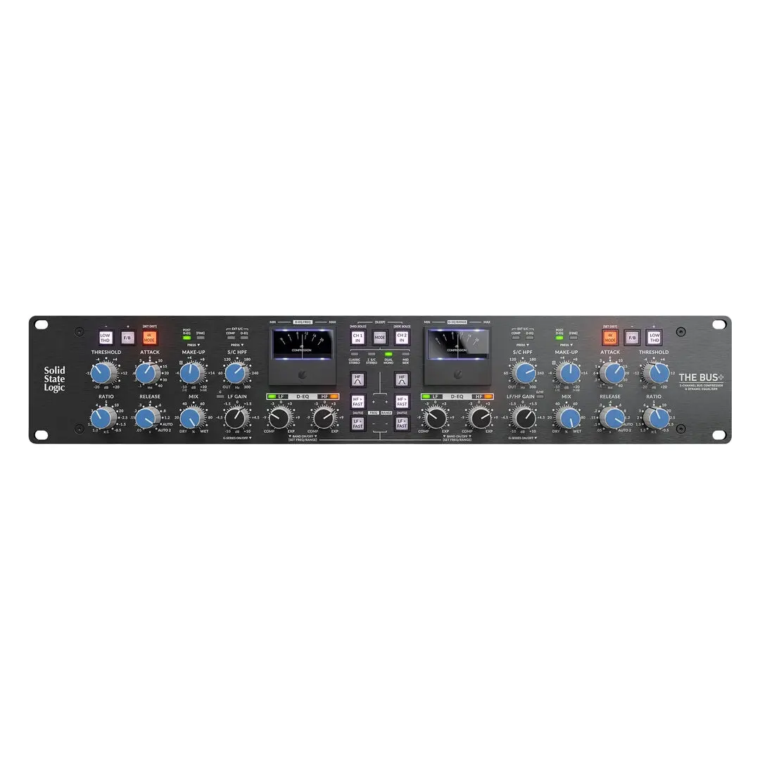 compresor ecualizador análogo Solid State Logic THE BUS+