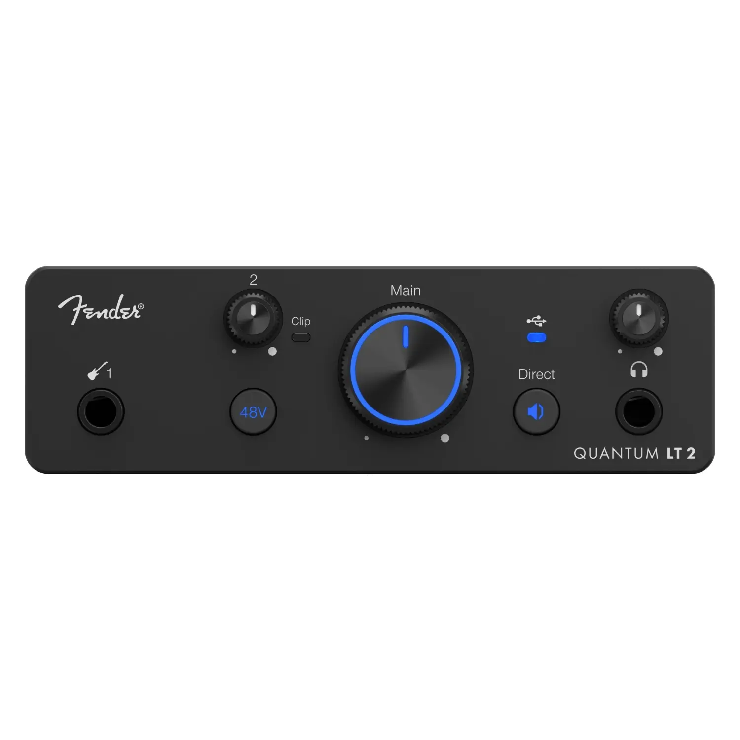 Interfaz de Audio canal combo más línea Fender Quantum LT 2