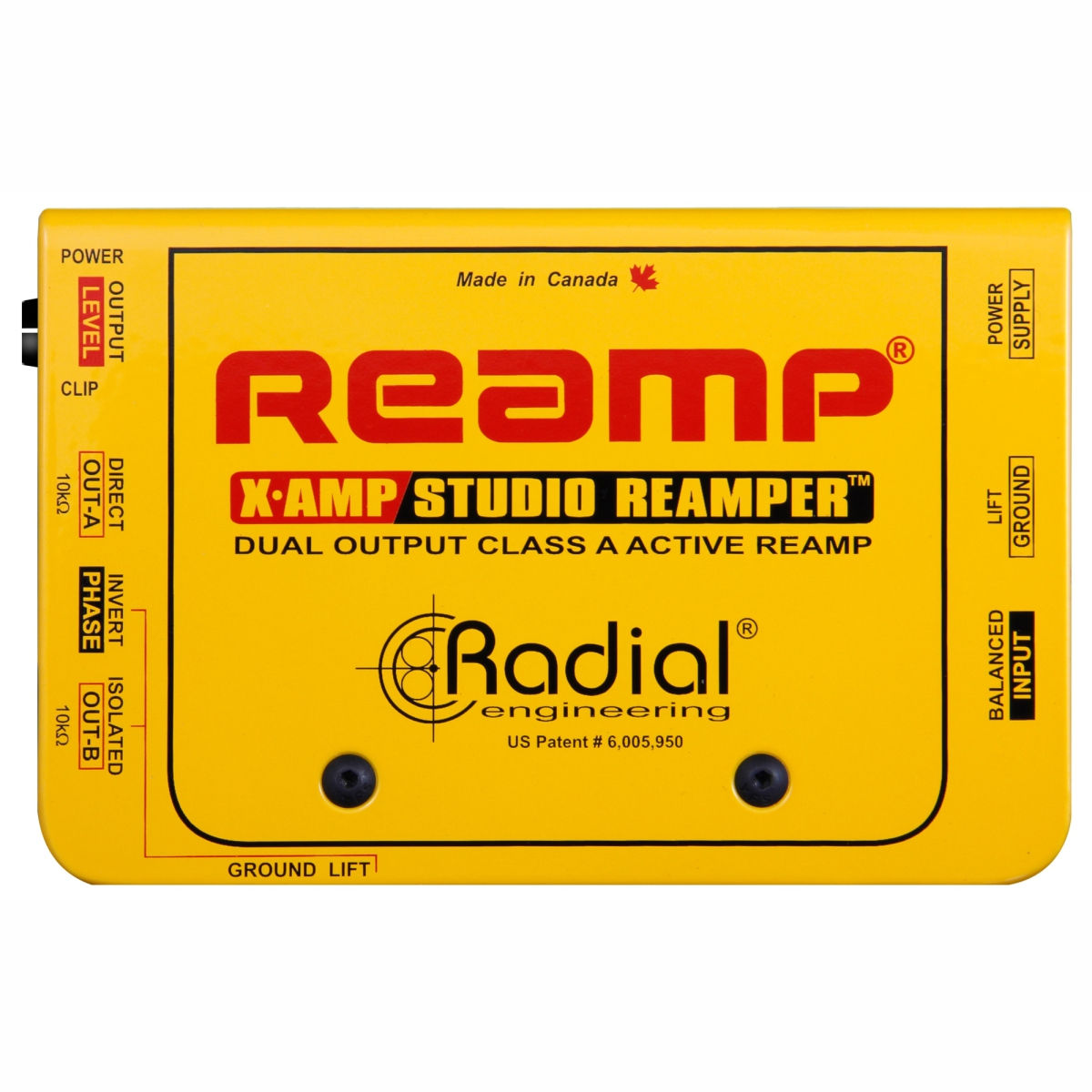 Radial X-Amp Active Reamp