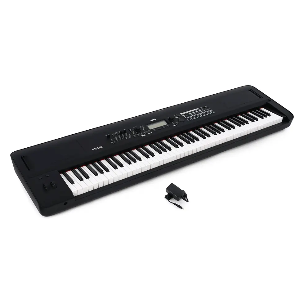 Miniatura: sintetizador workstation teclas contrapesadas KORG KROSS 2 88MB