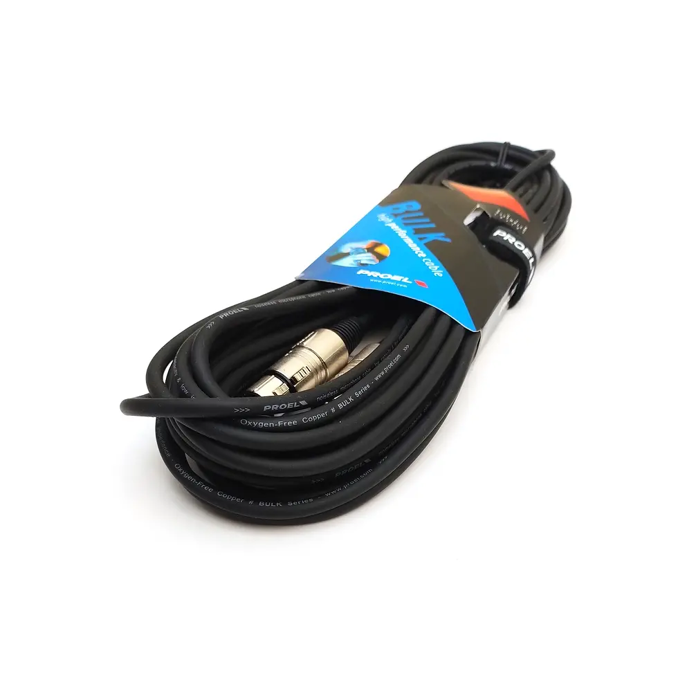 Miniatura: cable de audio XLR 15 metros Proel Bulk250LU15