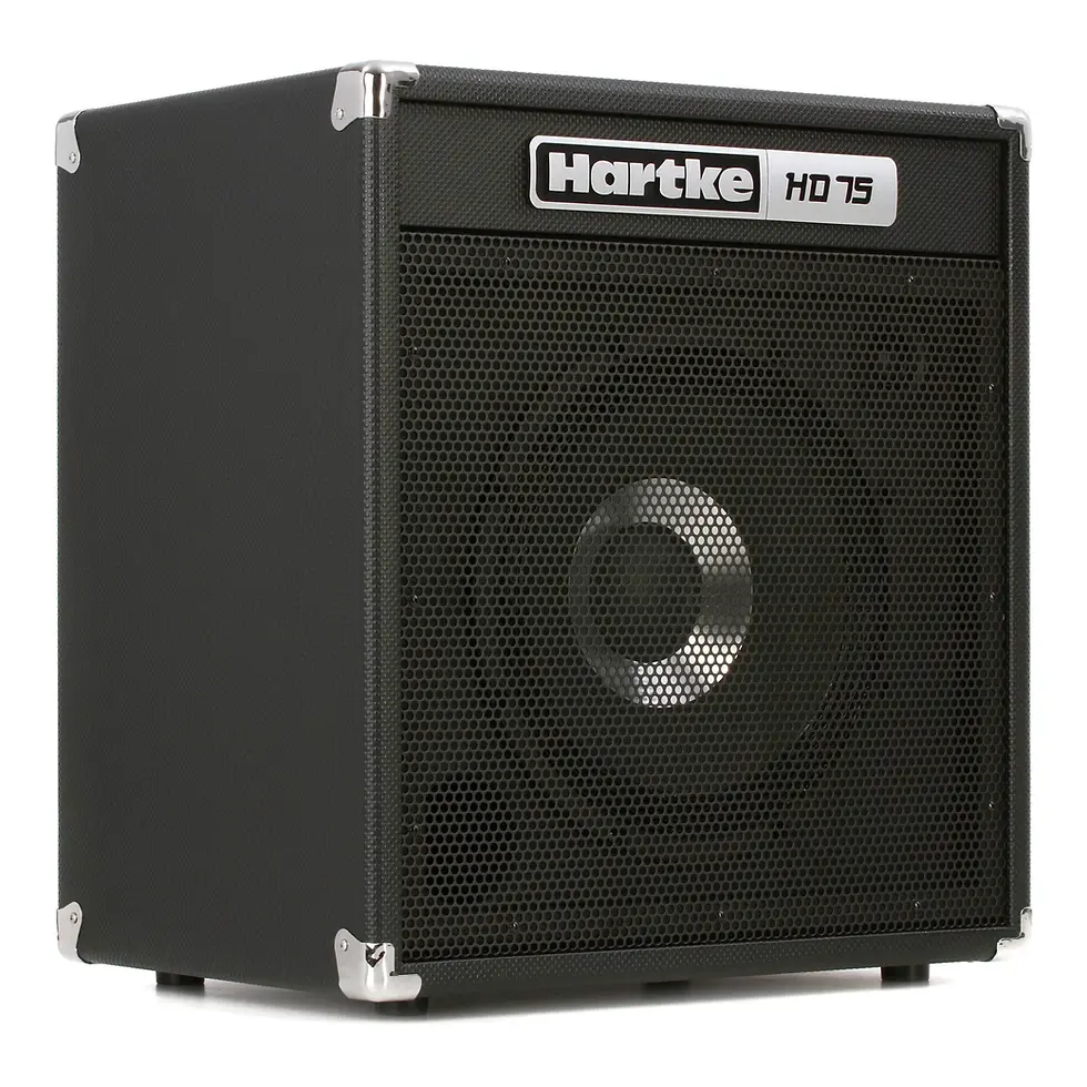 Miniatura: amplificador para bajo eléctrico 75 vatios Hartke HD75