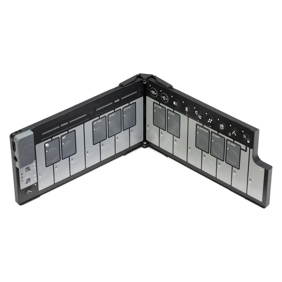 Miniatura: controlador midi 25 mini teclas KORG nanoKEY Fold