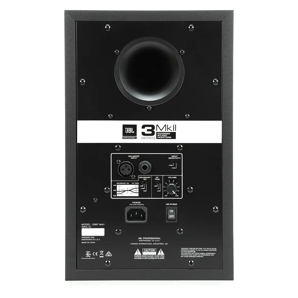 Miniatura: Monitor 6.5" Estudio JBL 306P MkII