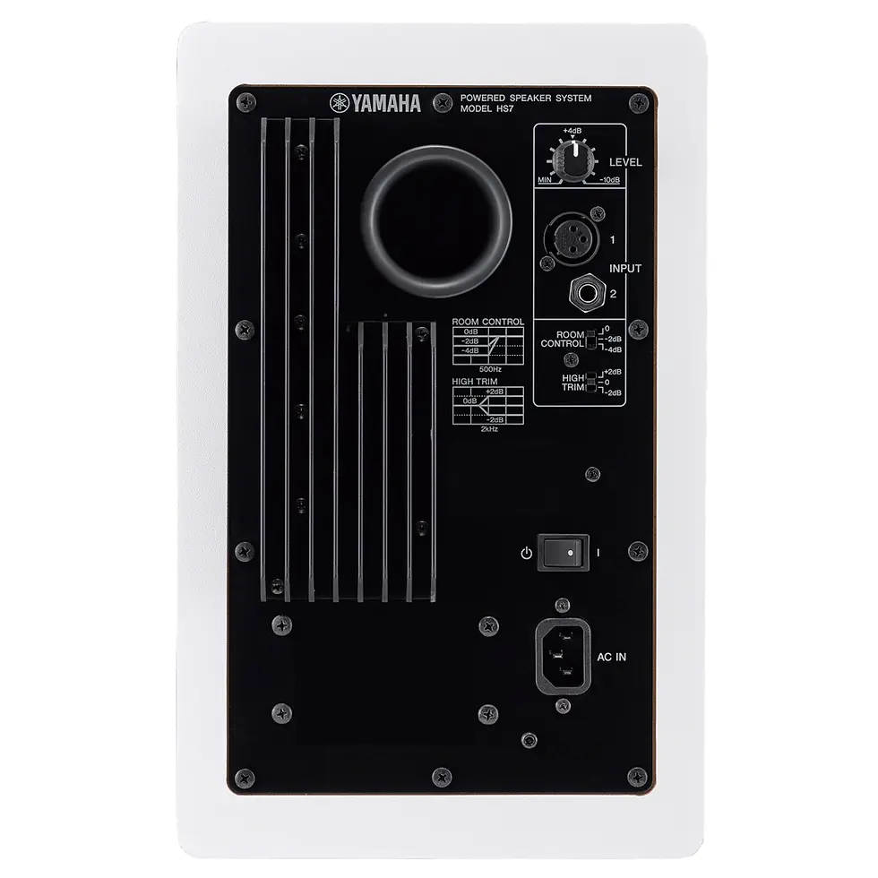 Miniatura: monitor profesiona 6.5" Yamaha HS7 blanco