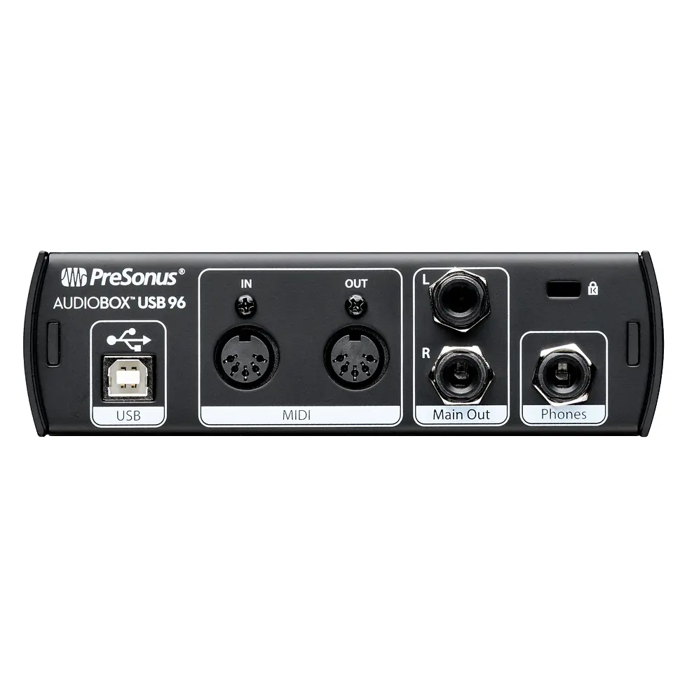 Miniatura: combo de calidad profesional PreSonus AudioBox USB 96 Complete Bundle