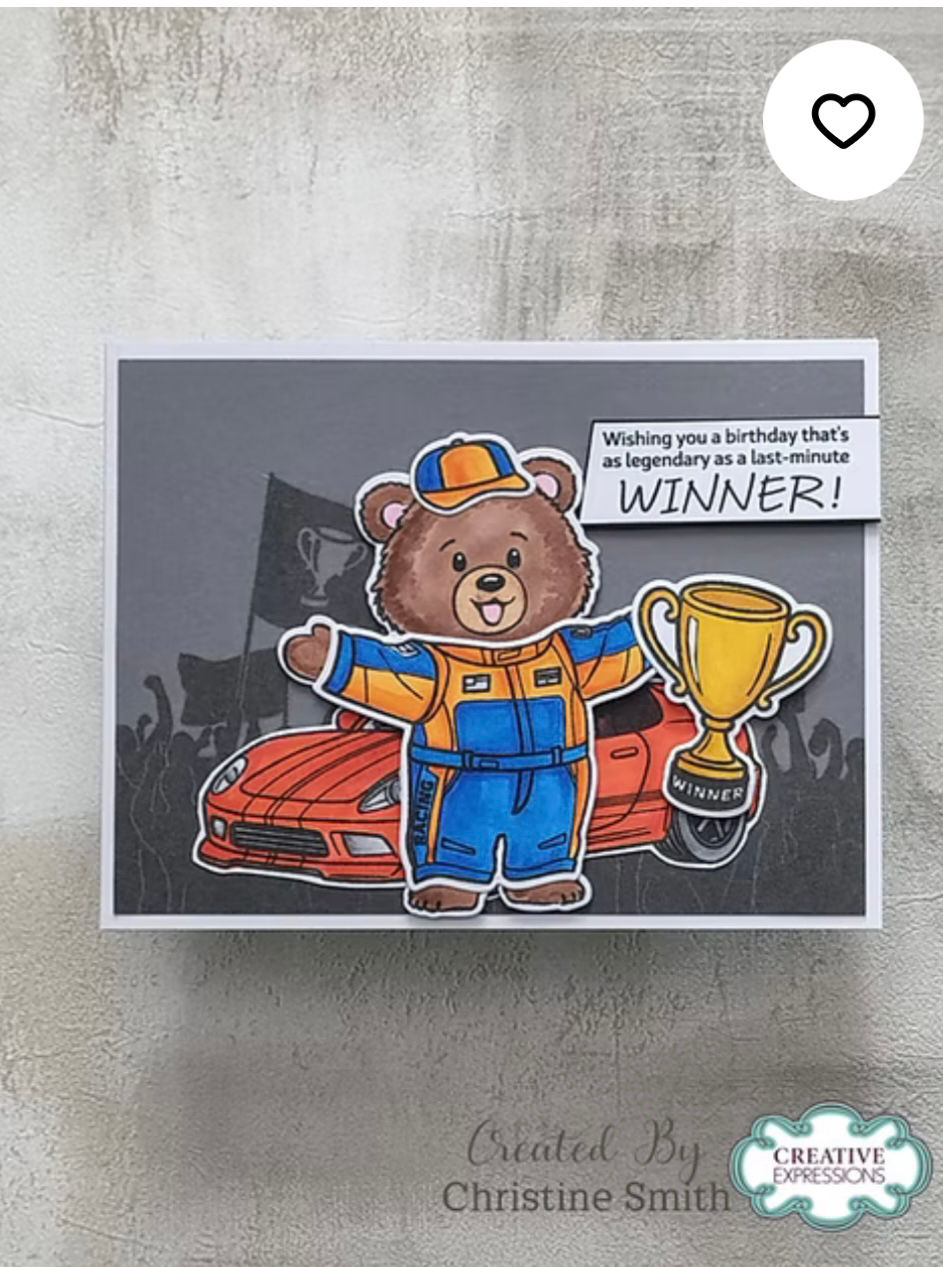 Thumbnail: JAMIE ROGERS CRAFTS - STAMPS & DIES - SPORTS COLLECTION  - TEDS TOURNAMENT 