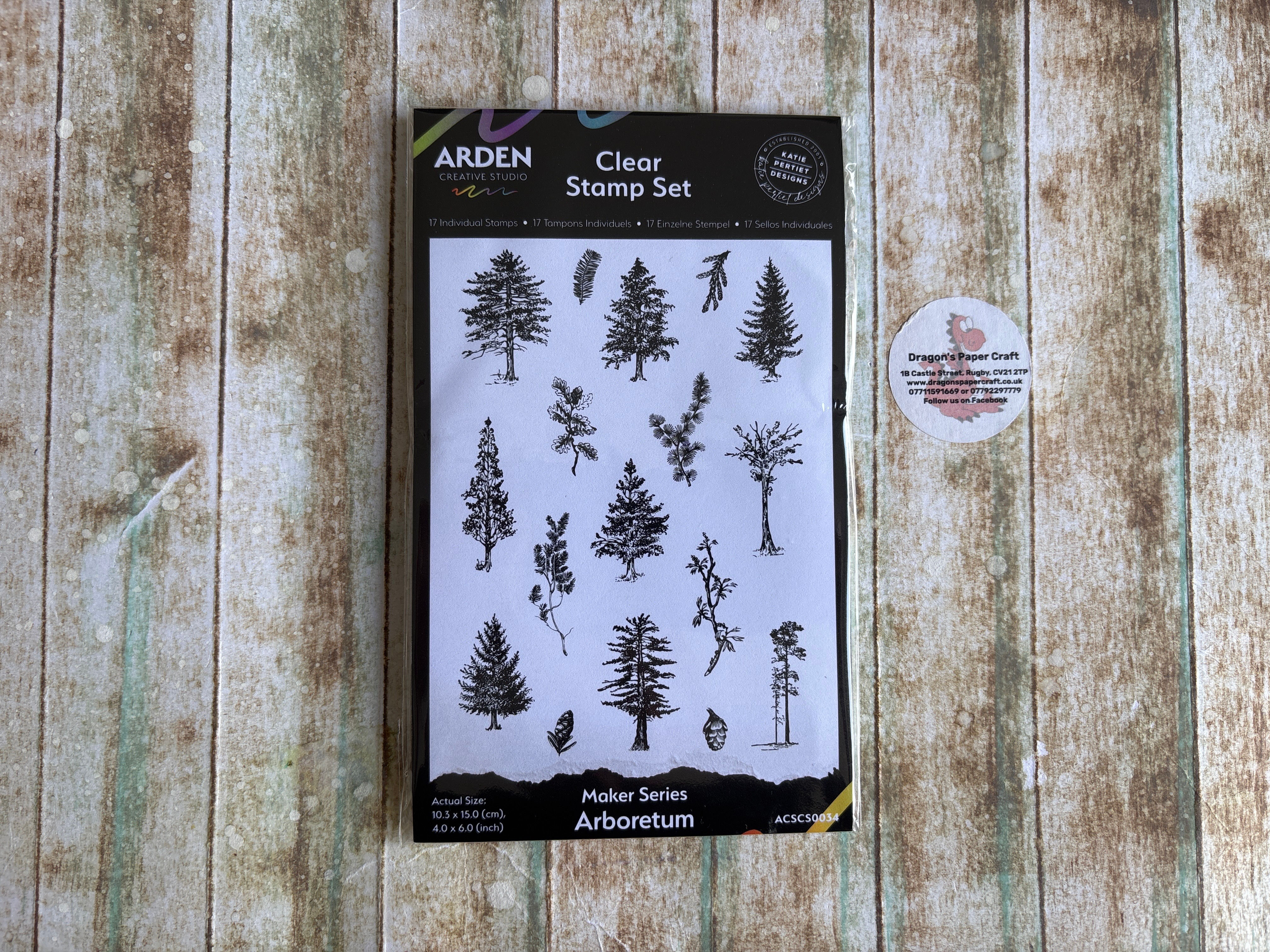 ARDEN CREATIVE - STAMP MAKER SERIES - CHRISTMAS CHEER - ARBORETUM - A6