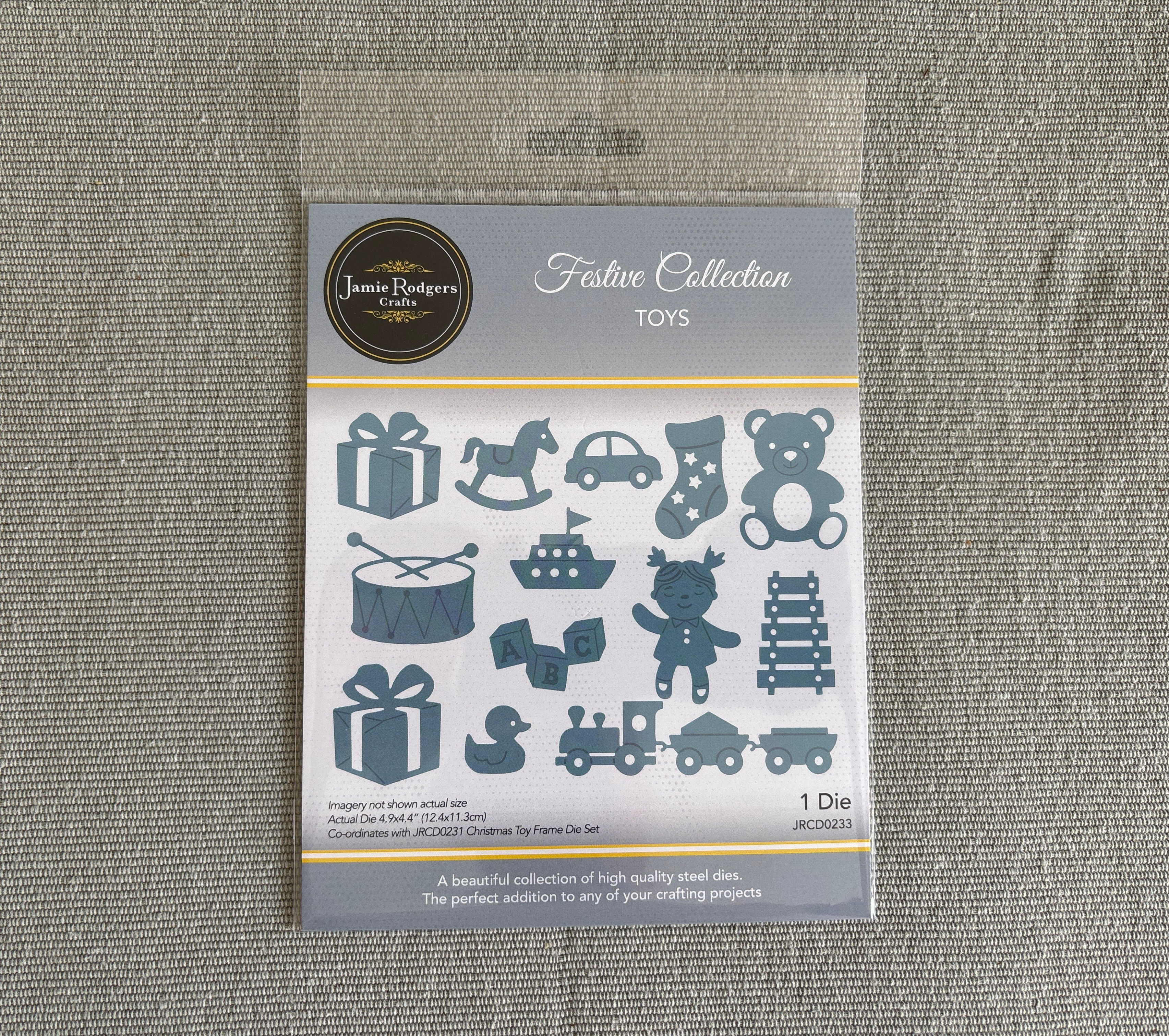 JAMIE ROGERS CRAFTS -  DIE SET - TOYS  - 1 DIE
