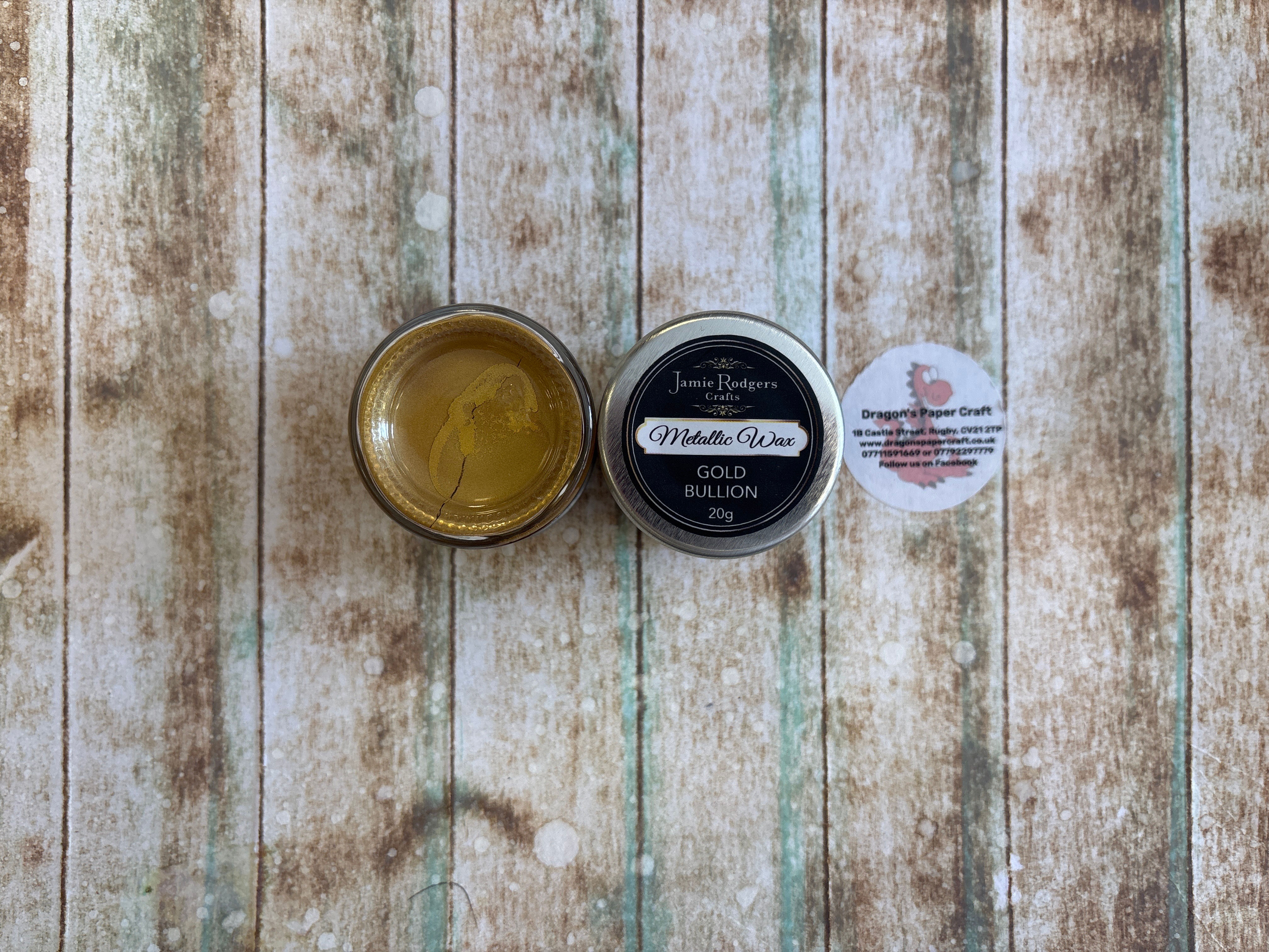 JAMIE ROGERS - METALLIC WAX - GOLD BULLION - 20g