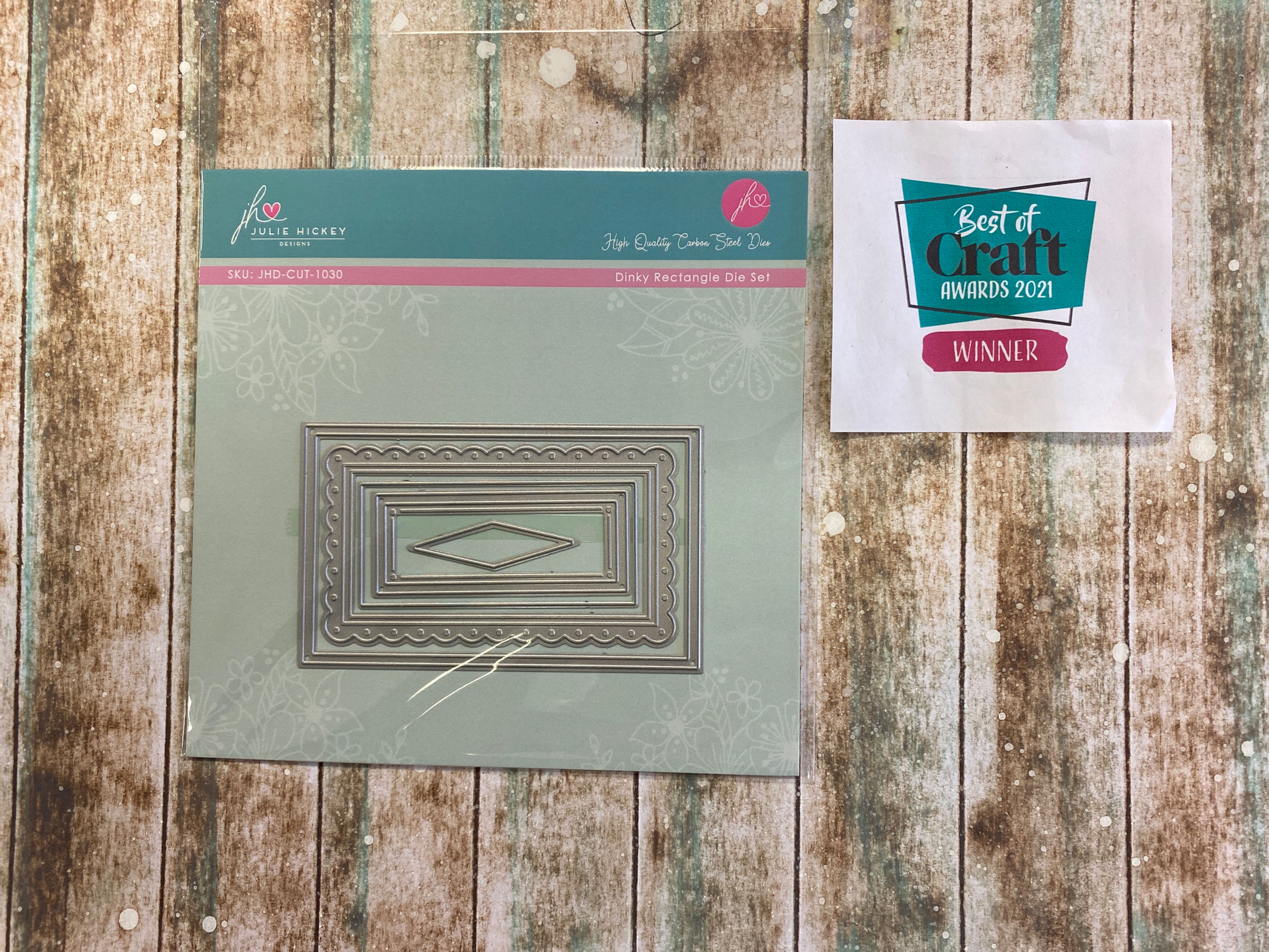 JULIE HICKEY DESIGNS - DINKY RECTANGLE DIE SET