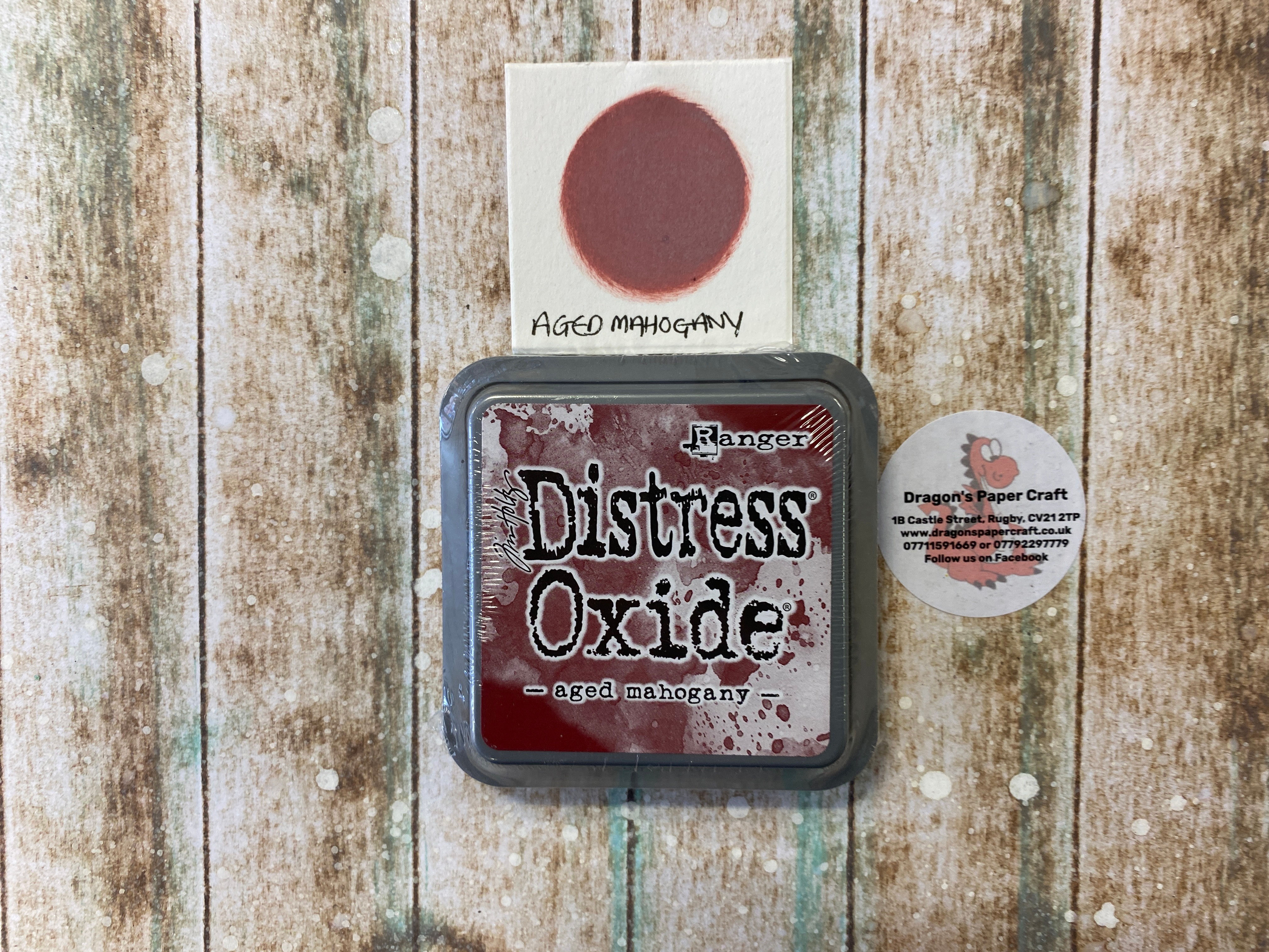 TIM HOLTZ  DISTRESS   OXIDE INK PAD - ANGED MAHOGANY 
