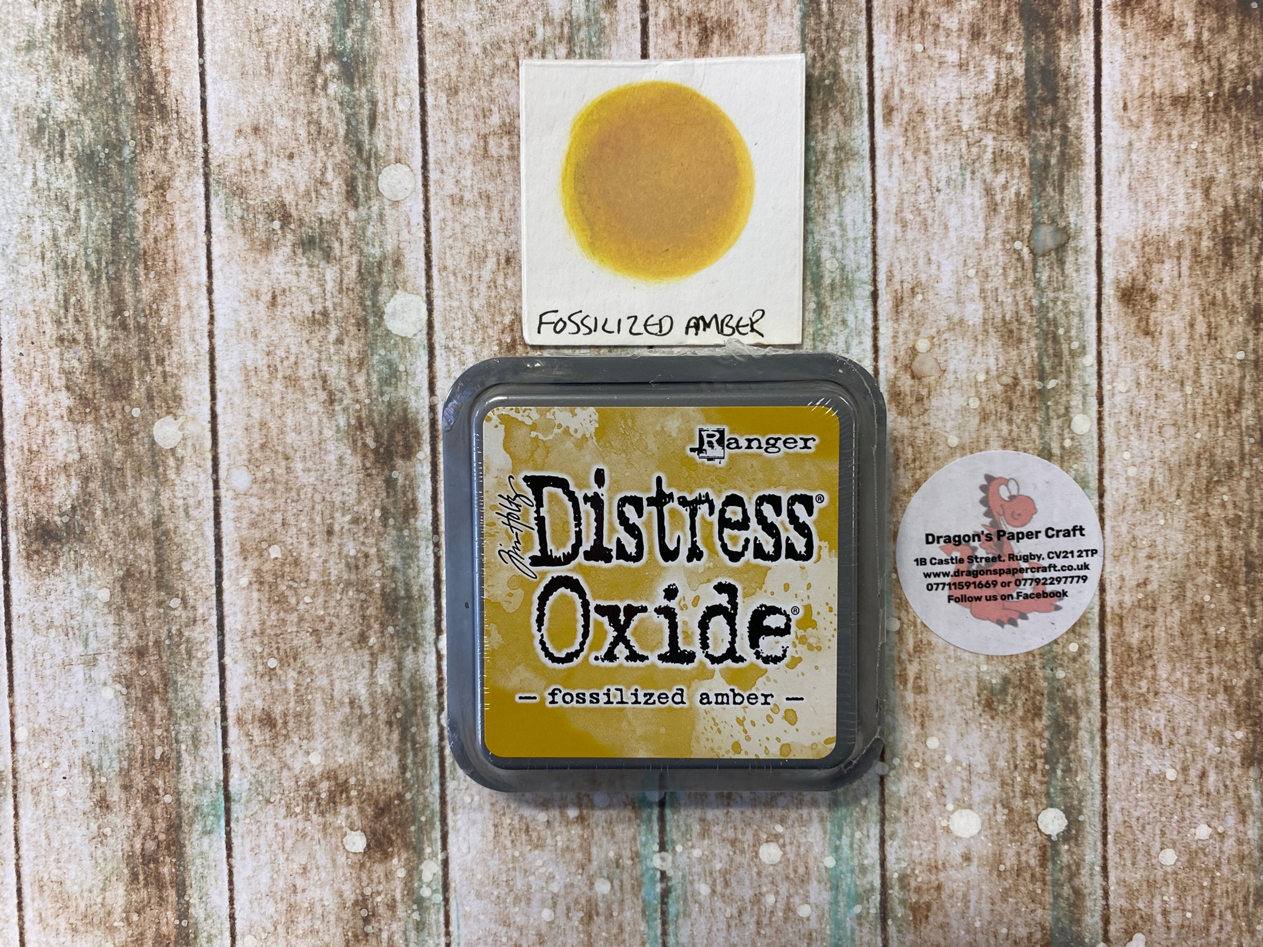 TIM HOLTZ  DISTRESS   OXIDE INK PAD - FOSSILIZED AMBER 