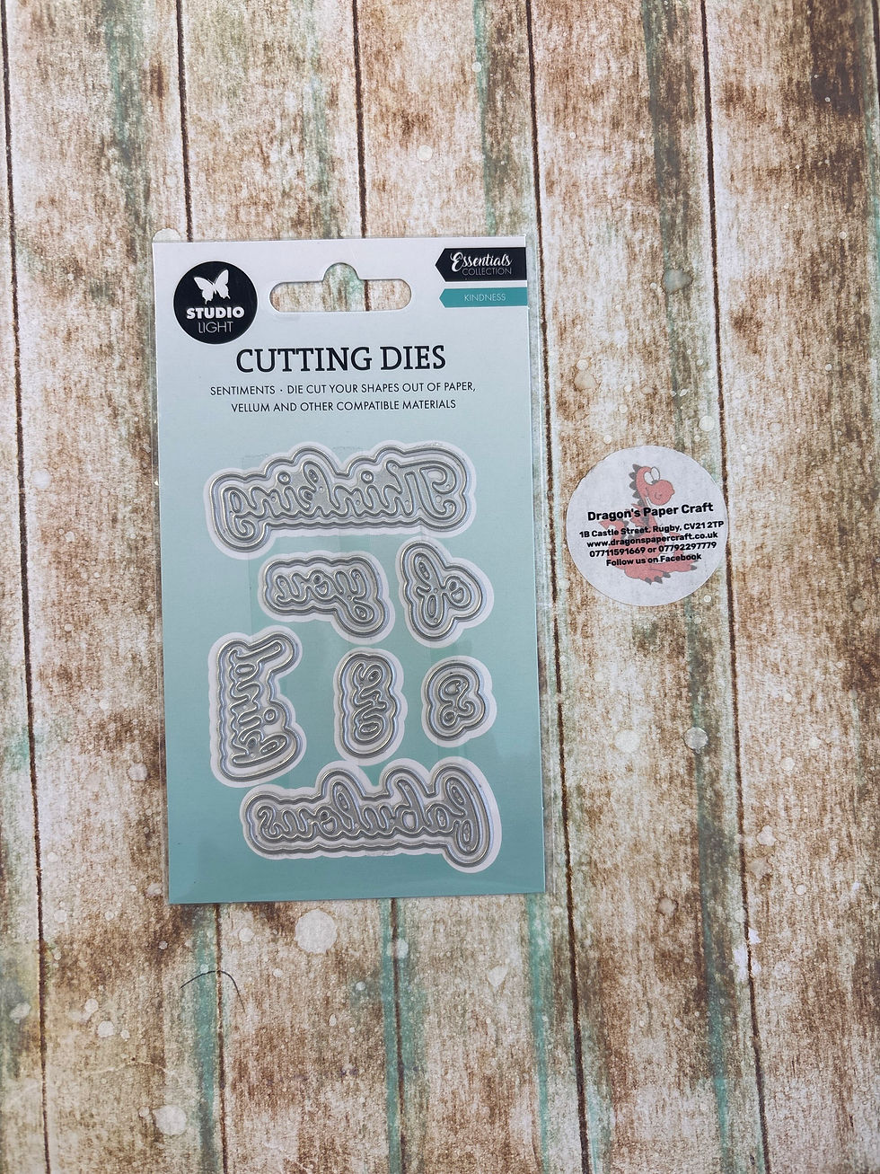 Thumbnail: STUDIO LIGHT ESSENTIALS DIES -  KINDNESS  - 14 DIES