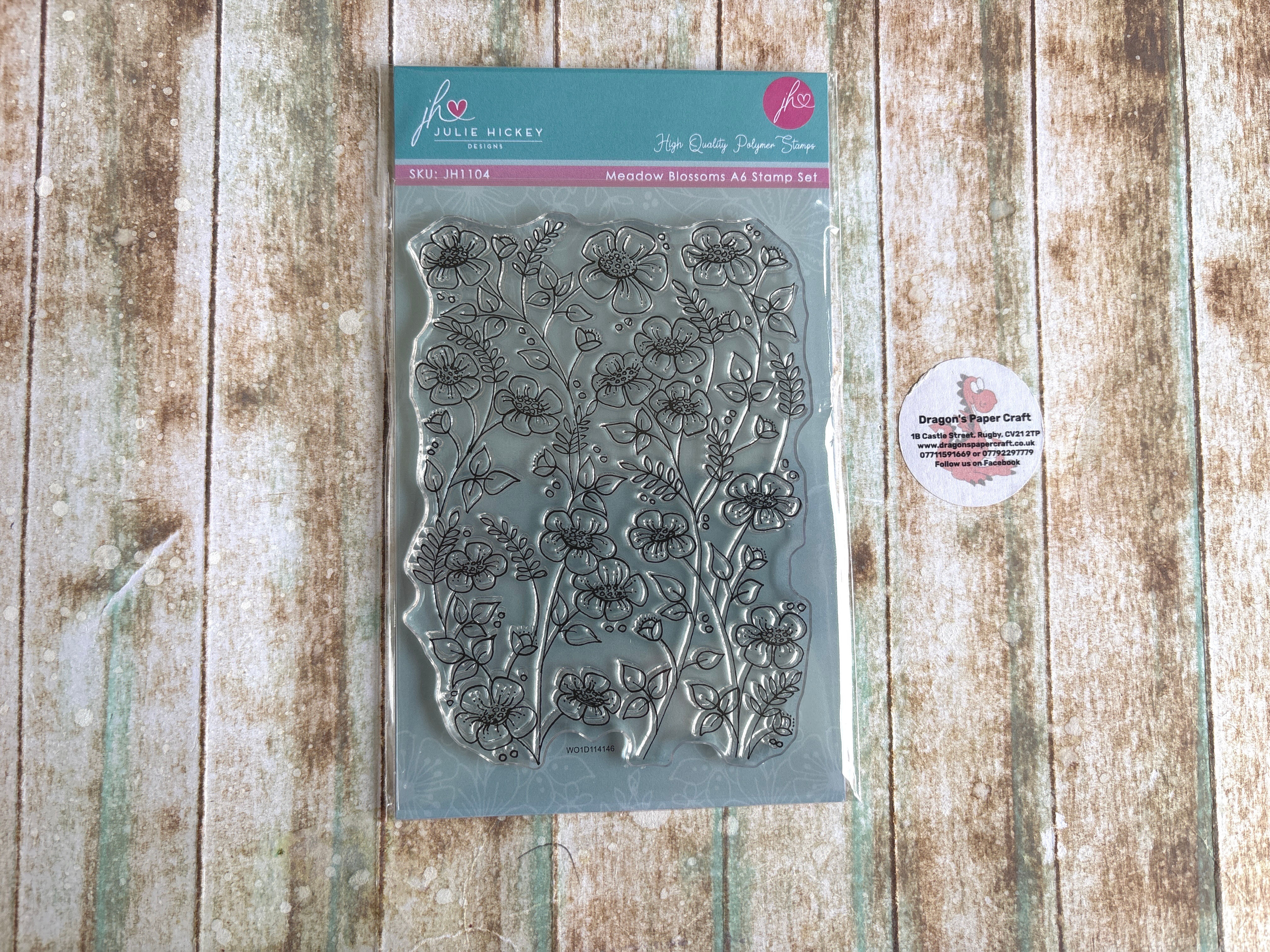 Julie Hickey Designs - MEADOW BLOSSOMS - A6 STAMP SET