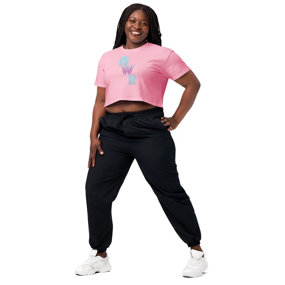 Thumbnail: Gumball Wizard Records Women’s crop top