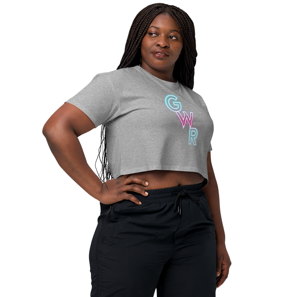 Thumbnail: Gumball Wizard Records Women’s crop top