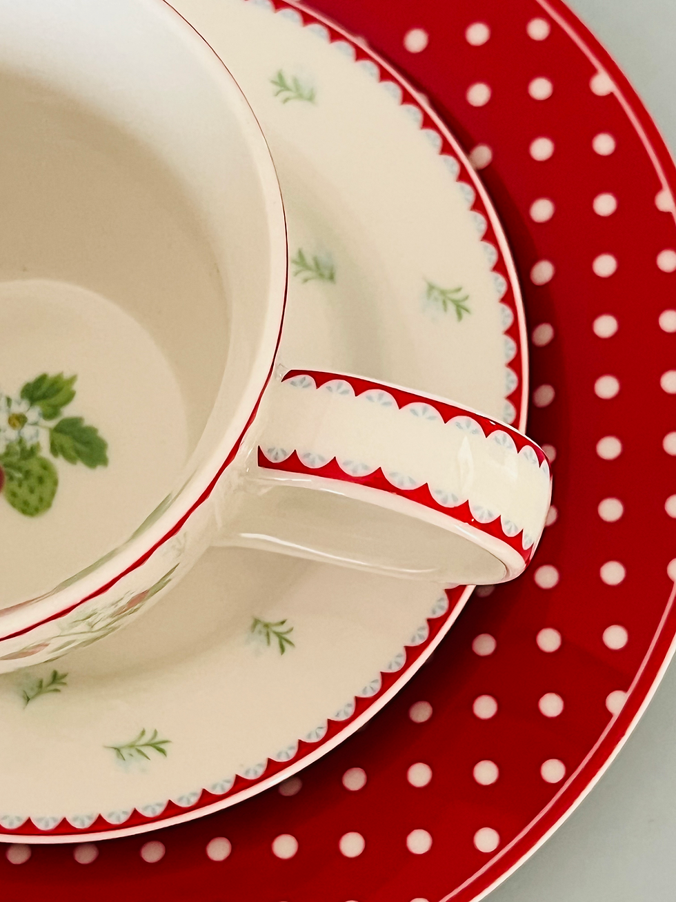 Miniatura: Mug Berry White GREEN GATE