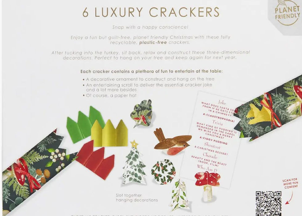 Miniatura: Christmas crackers forest