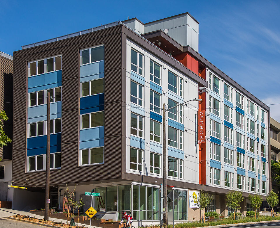 Anchor Flats, 71 affordable apartments, located in South Lake Union.