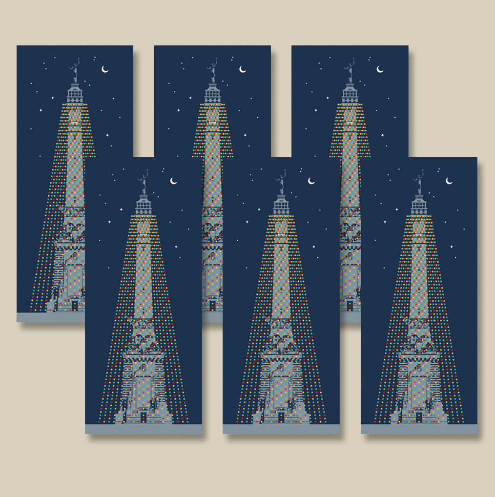 Circle of Lights by Night / Card Set