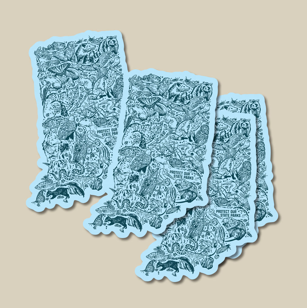 Wild Indiana / Sticker