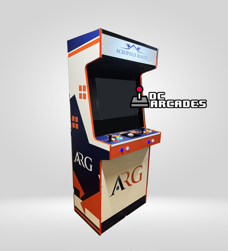 2 Player Retro Arcade Cabinet w/ Trackball & 32