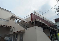 階段オーニングテント