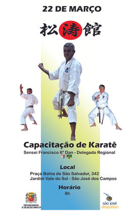 Banner Capacitação Karate