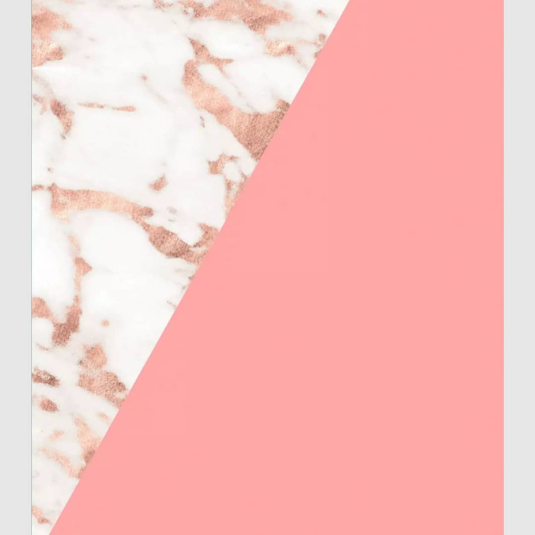 rose gold marble