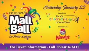 Cordova Mall Ball 2016 - Pensacola Photobooth will be there!