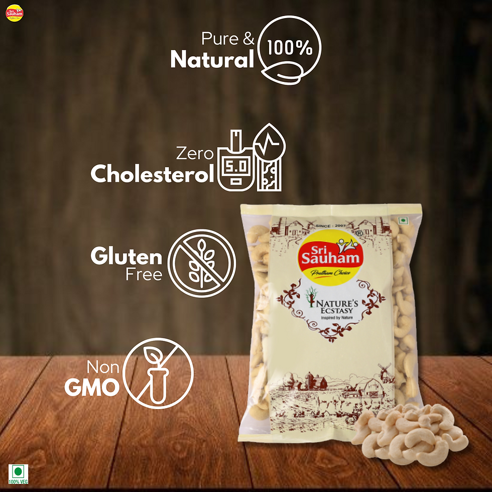 Thumbnail: Pure & Natural Cashews Nuts 1 kg