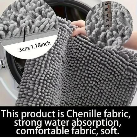 Thumbnail: Absorbent Muddy Paw Dog Mat