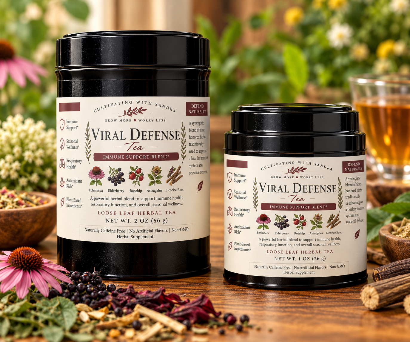 Viral Defense Tea (Fever Blister Tea)