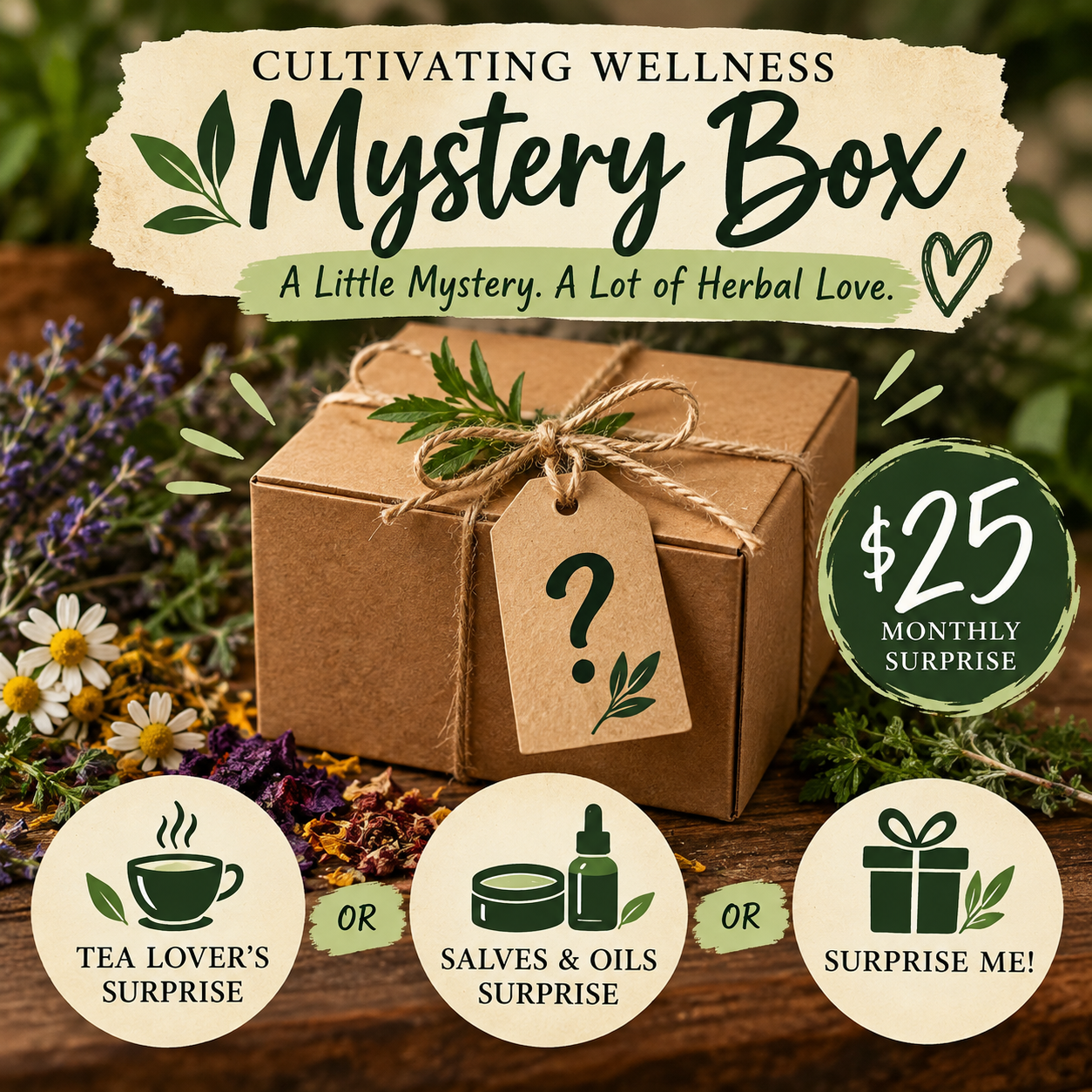 The Cultivating Wellness Mystery Box