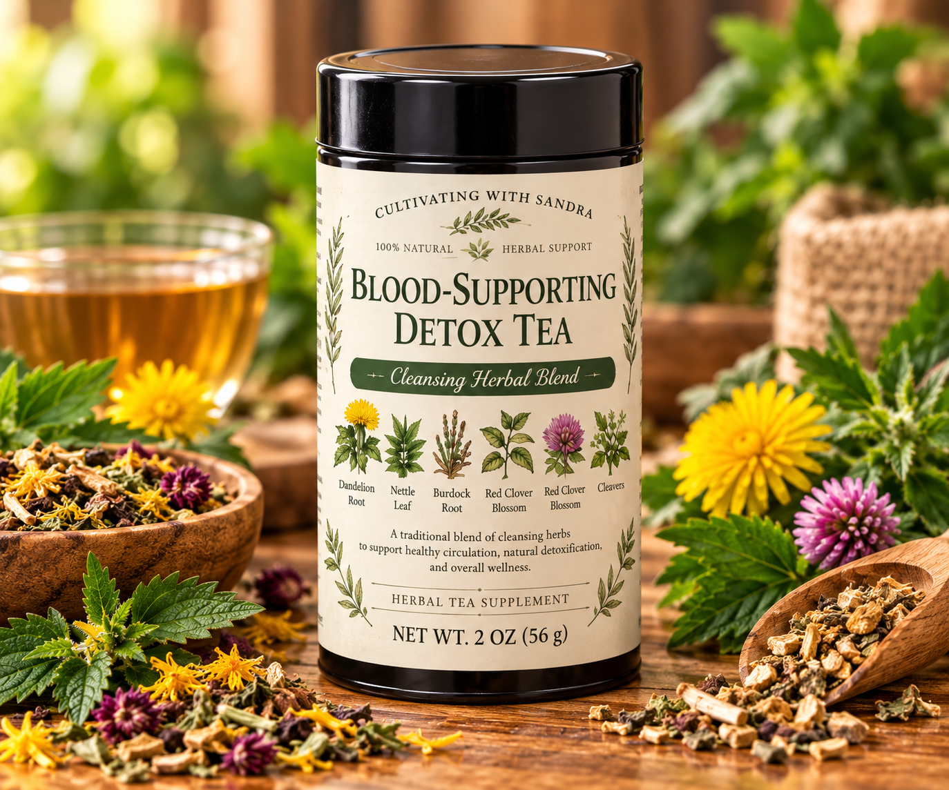 Blood-Supporting Detox Tea