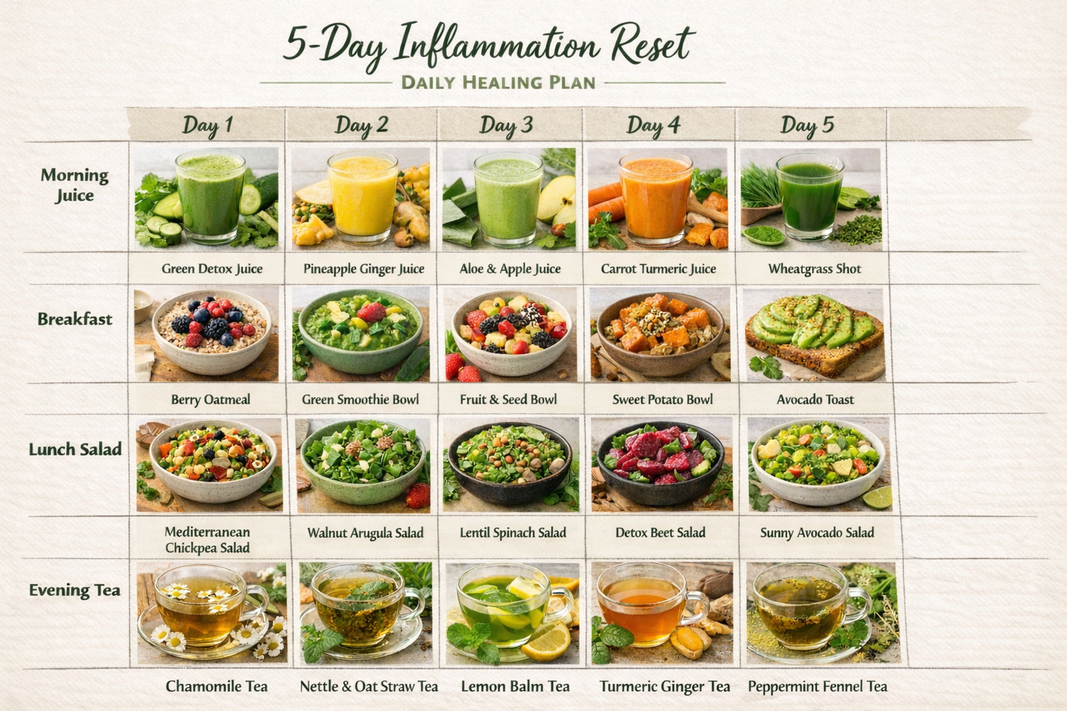 5-Day Inflammation Reset
