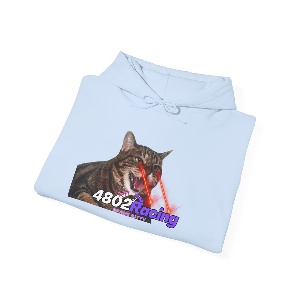 Thumbnail: Unisex Heavy Blend™ Hooded Sweatshirt, 4802 Space Kitty