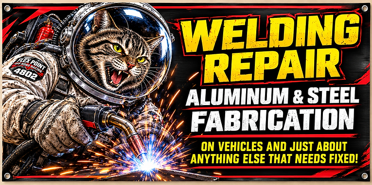 Flex Point Off Road Welding Repair in Redding California