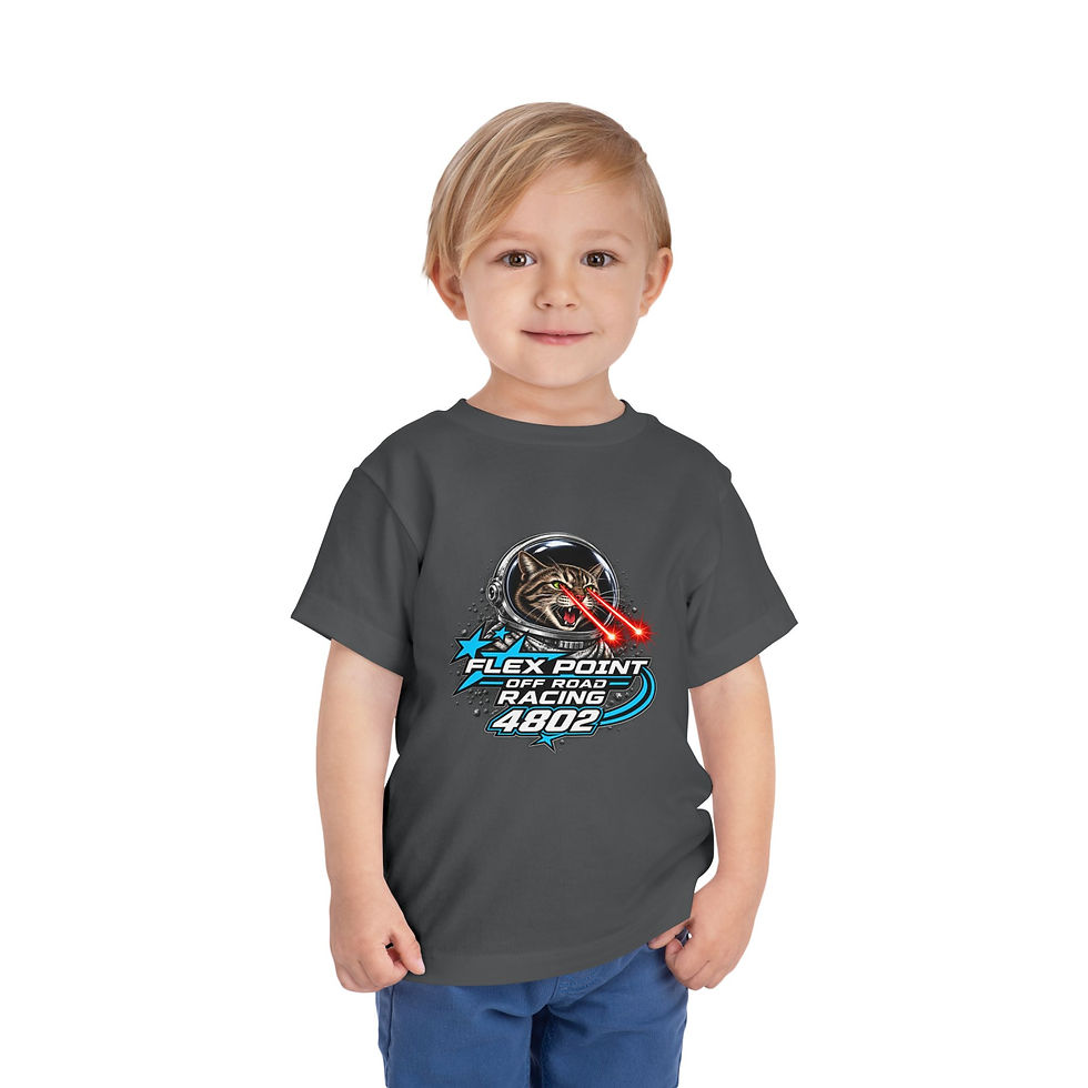 Thumbnail: Toddler Short Sleeve Tee, 4802 Space Kitty