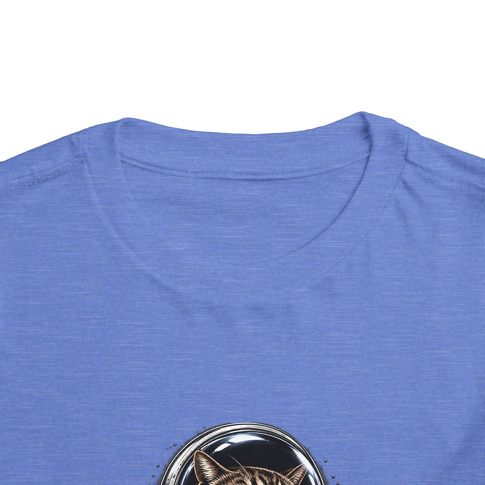 Thumbnail: Toddler Short Sleeve Tee, 4802 Space Kitty