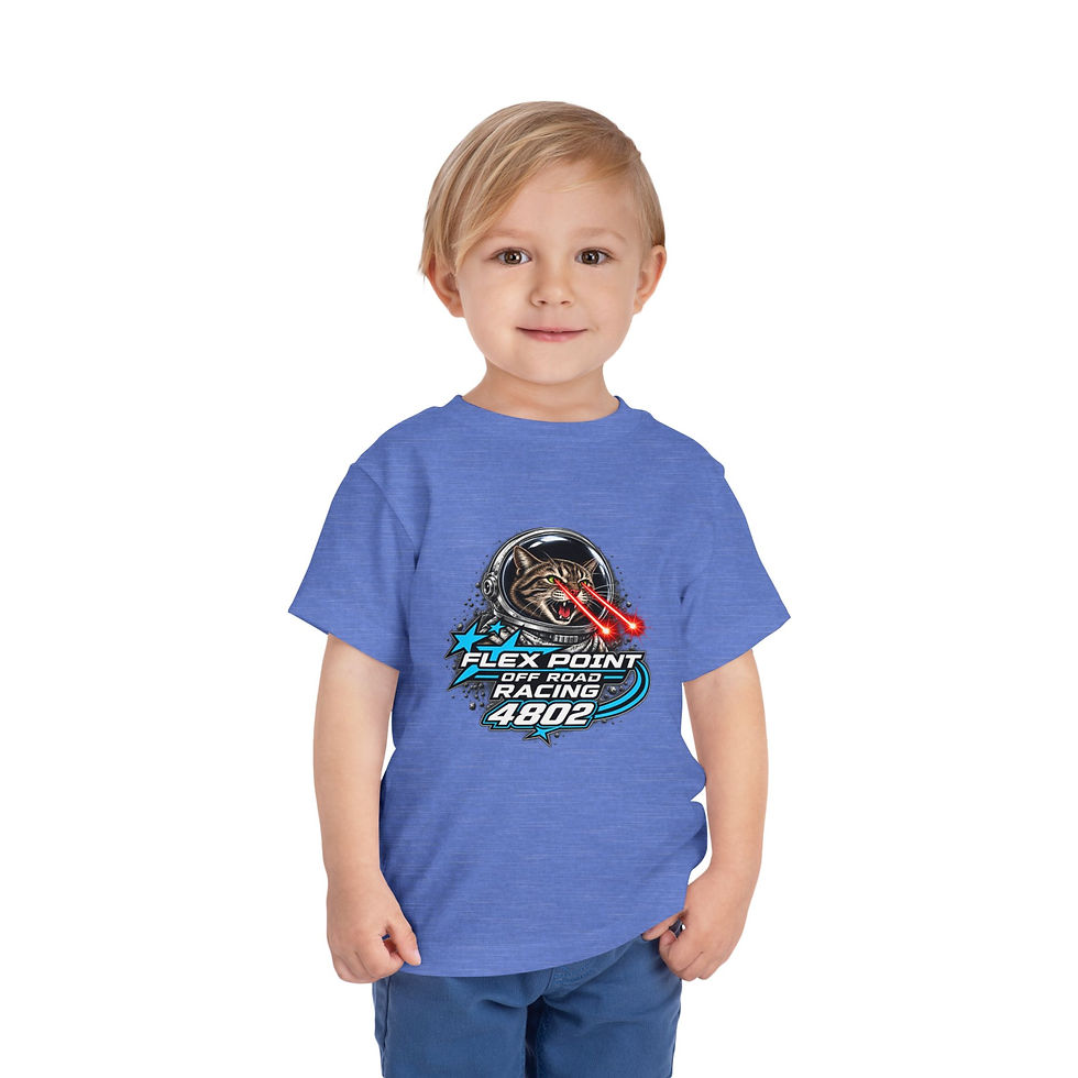 Thumbnail: Toddler Short Sleeve Tee, 4802 Space Kitty