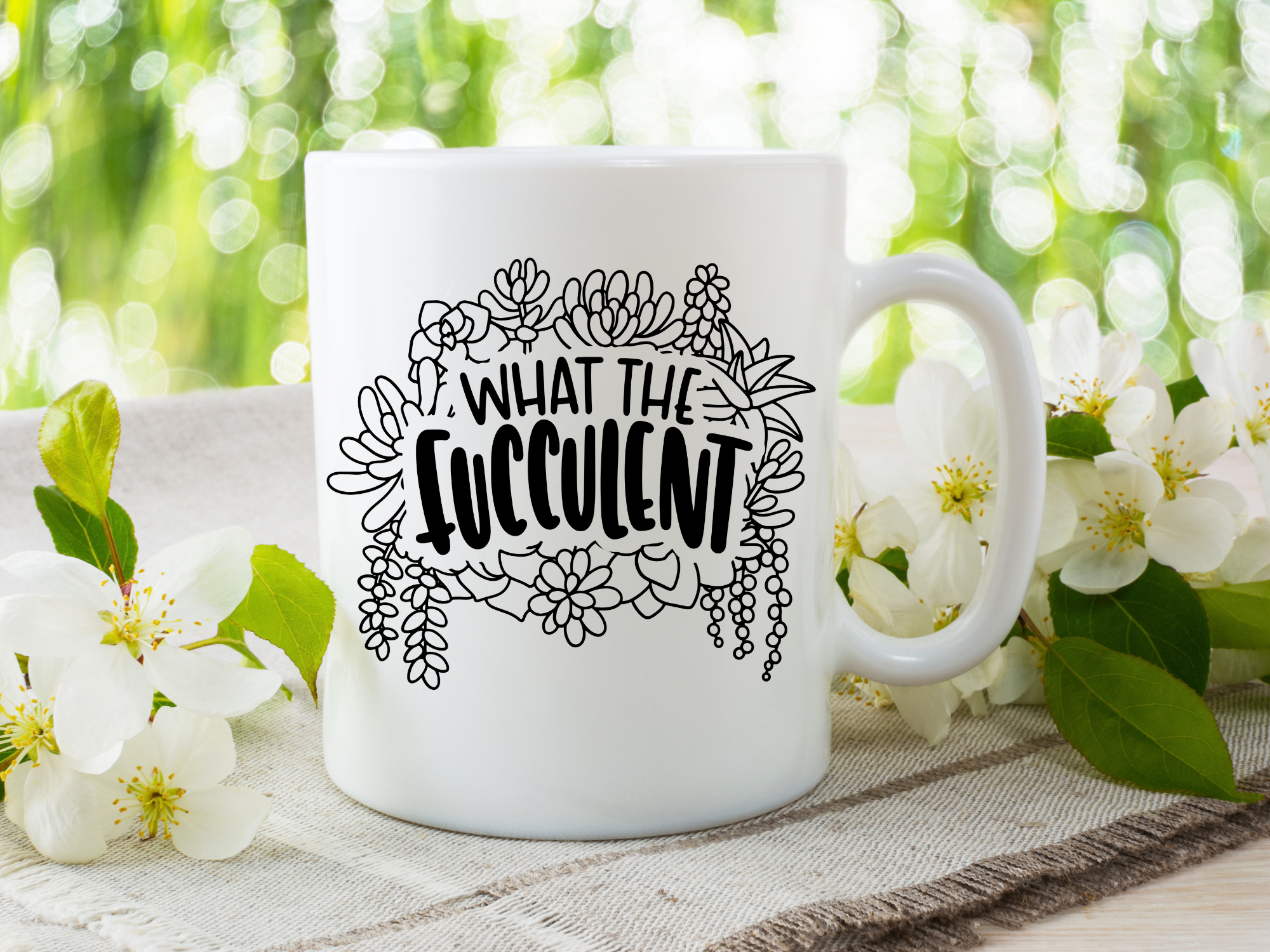 What the Fucculent Ceramic Mug